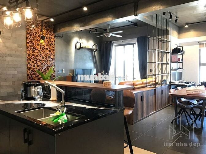 Cho thuê CC Saigon South ( căn 3PN làm thành 2PN), Full nội thất