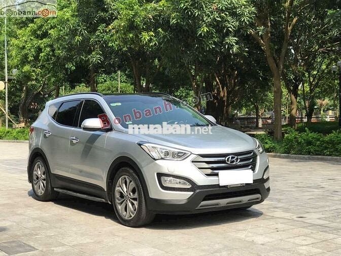 Xe Hyundai SantaFe 2.2L 4WD 2015 - 560 Triệu