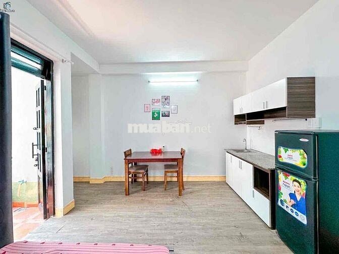Căn hộ Studio - Ban công - 30m2 - Full Nội thất- Trường Sơn- Tân bình
