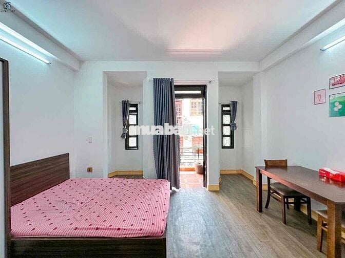 Căn hộ Studio - Ban công - 30m2 - Full Nội thất- Trường Sơn- Tân bình