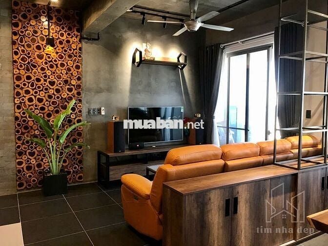 Cho thuê CC Saigon South ( căn 3PN làm thành 2PN), Full nội thất