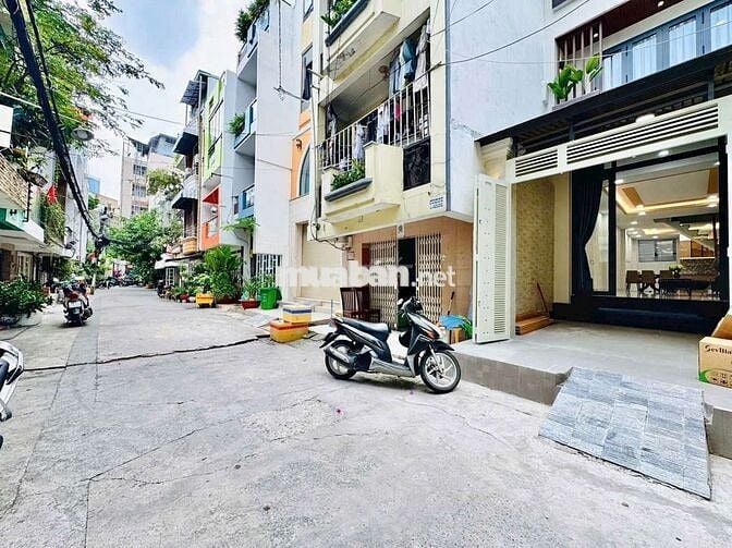 15/3 HXH Ung Văn Khiêm 4x 13 - 4 tầng xịn đẹp khu Biệt thự chỉ 13.x tỷ