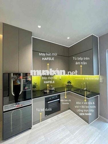 Bán gấp căn Bcons City- mặt tiền Thống Nhất 53m2 2PN, full nội thất