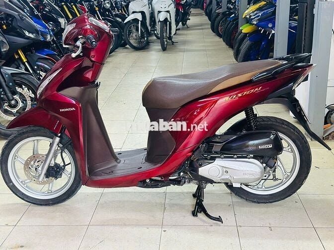 XE MÁY THỊNH PHÁT- HONDA VISION ĐỎ MẬN BIỂN HÀ NỘI