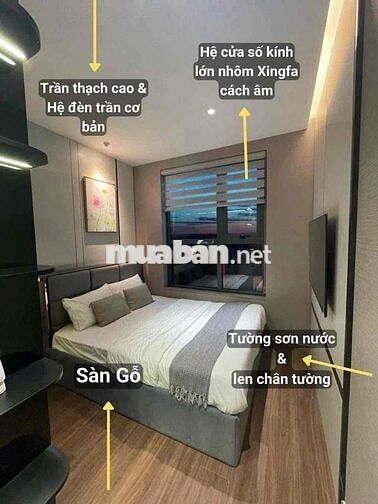 Bán gấp căn Bcons City- mặt tiền Thống Nhất 53m2 2PN, full nội thất