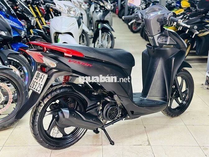 XE MÁY THỊNH PHÁT - HONDA VISION ĐEN NHÁM MÁY ZIN