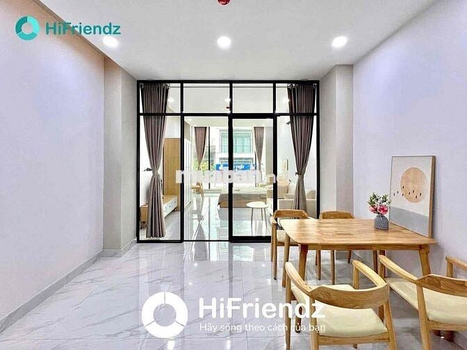 TRỐNG CĂN HỘ 1PN FULL NỘI THẤT ,VIEW KÍNH SIU RỘNG NGAY NGÃ 4 BẢY HIỀN
