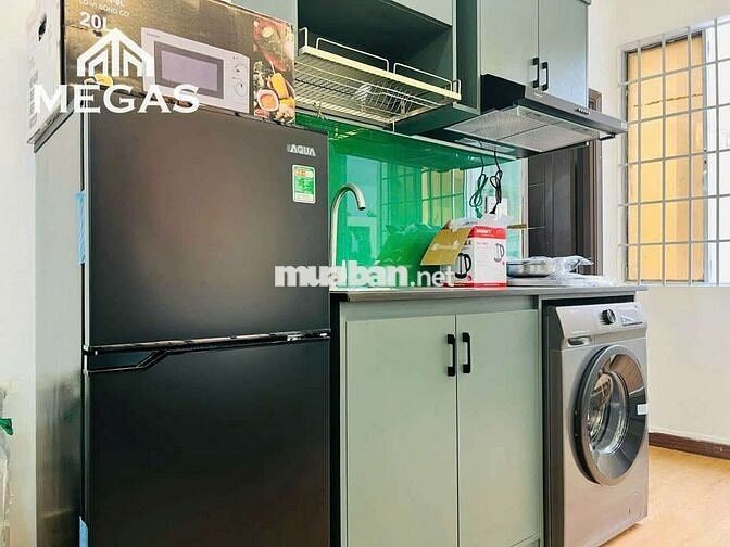 ⛱️Căn Hộ 1PN🎉Bancol, Cửa Sổ🏙️Full NT Cao Cấp📍Nguyễn Văn Thương-BT📌