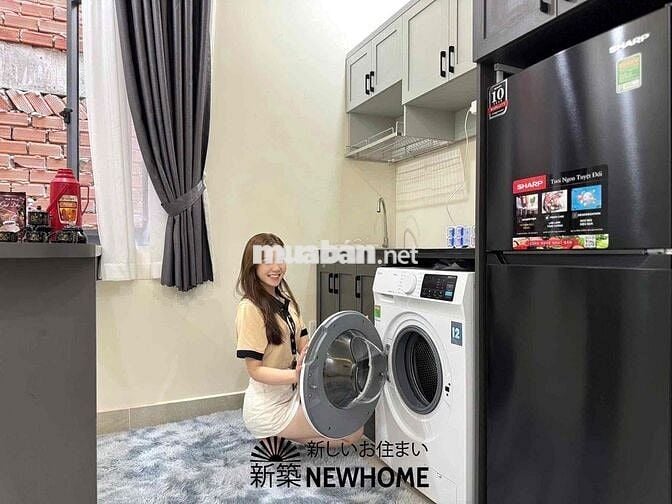 Cho Thuê Căn Studio Cửa Sổ Trời Máy Giặt Riêng Gần Đại Học Bách Khoa