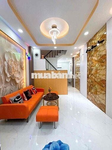 Nhà Mới 1 Lầu Ngay Khu Tân Kim, Full Nội Thất . Sổ Hồng Riêng Giá Rẻ