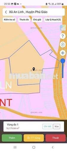 Đất Mẫu giá rẻ Xã An Linh Phú Giáo 1,78ha giá 10,8 tỷ chốt có 280m ODT