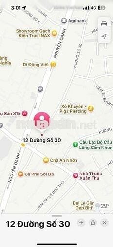 Phòng 20m2 ở 12 đường số 30 P6 Gò Vấp