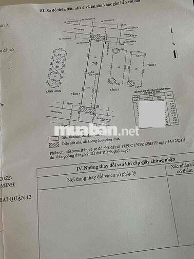 Nhà 1 trệt 2lầu đẹp + 3pn, 2 MT đg Trước sau 4x25m Shr sổ đẹp
