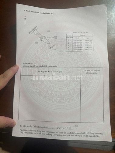 ĐẤT HIỆP THÀNH – Giá bán: 1 TỶ 550