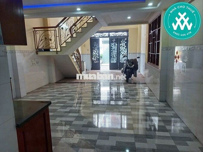 CHO THUÊ NHÀ 3 LẦU MỚI HẺM 6M ĐƯỜNG TRẦN THỊ HÈ HIỆP THÀNH Q12