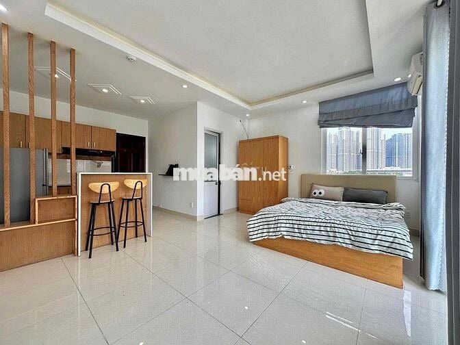 🏡 Căn Hộ 1PN Full Nội Thất - Ban Công Thoáng - Ngay Ngã Tư Hàng Xanh 🍀