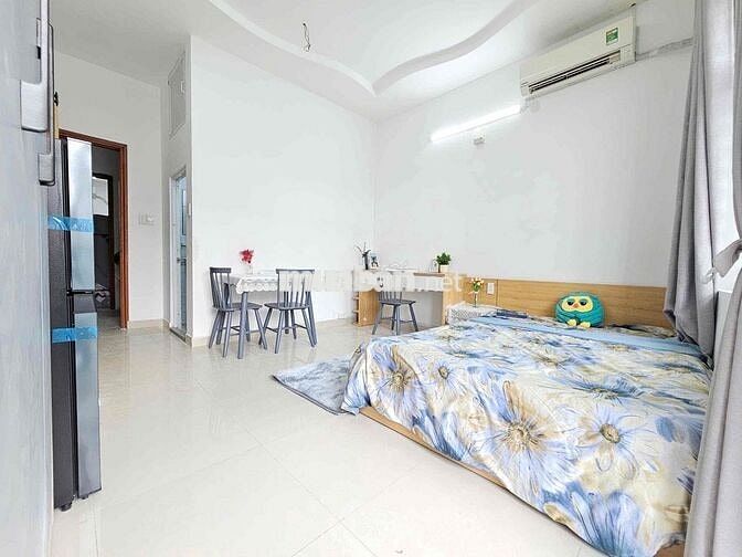 TRỐNG SẴN STUDIO BAN CÔNG NEW 100% NGAY HỌC VIỆN CÁN BỘ - ĐH UEF, …