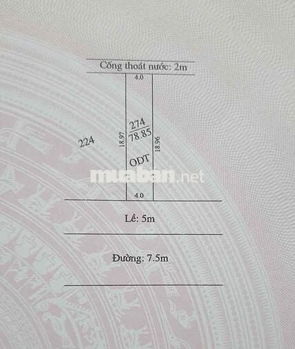 2 nền liền kề - THỔ CƯ 100% - Ô Môn, Cần Thơ