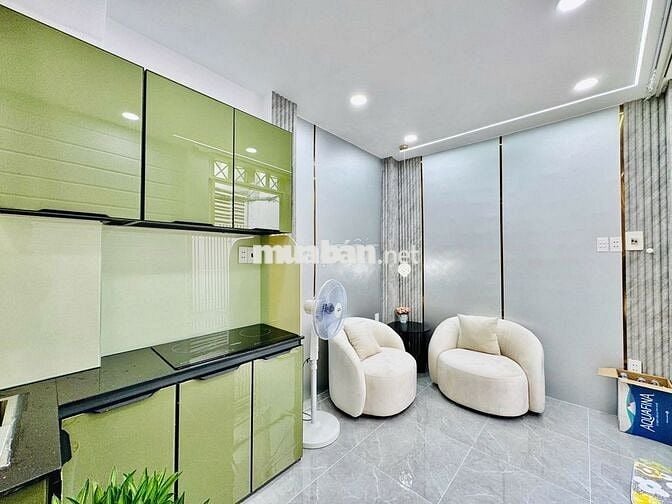 NHÀ MỚI NGANG 5M 4 TẦNG GẦN PHAN ĐĂNG LƯU CHỈ 3X TỶ