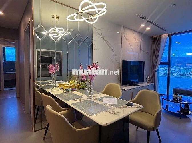 Cho Thuê Căn Hộ 2PN Căn Góc Sam Towers, Full Nội Thất, Giá Tốt