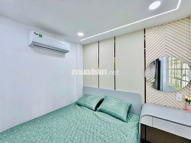 NHÀ MỚI NGANG 5M 4 TẦNG GẦN PHAN ĐĂNG LƯU CHỈ 3X TỶ