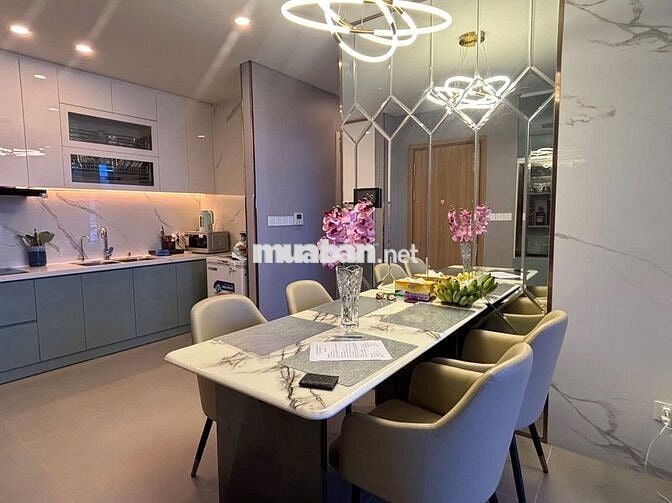 Cho Thuê Căn Hộ 2PN Căn Góc Sam Towers, Full Nội Thất, Giá Tốt