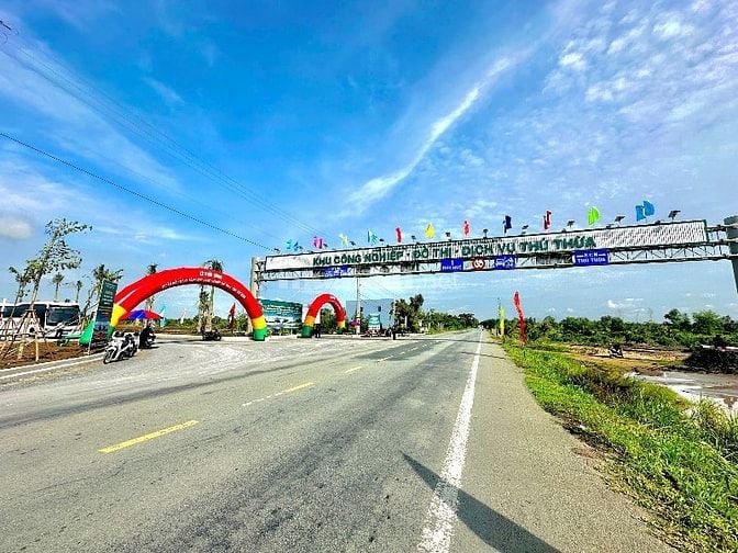💎 1ty280 _Nền đất 5*20 _Gần KCN Thủ Thừa _Sát bên Bệnh viện Thủ Thừa 