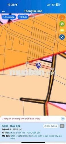 Lô đất 2 mặt tiền Trước sau Eakao đường Hồ Chí Minh bgay nút giao