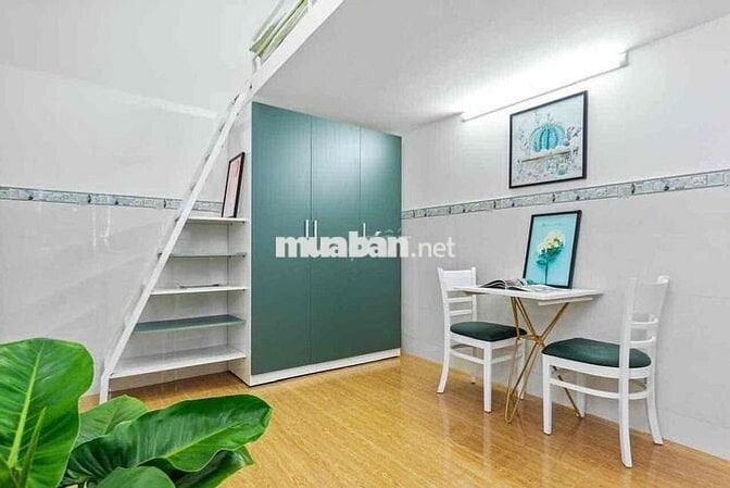 Cho Thuê Duplex Cửa Sổ Gác Cao Full Nội Thất Gần Cầu Thị Nghè