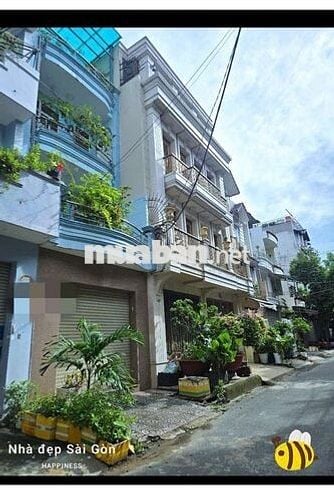 Bán nhà 4 tầng 60m2 khu phân lô Vip Hồ Đắc Di, Tây Thạnh, Tân Phú. 8tỉ
