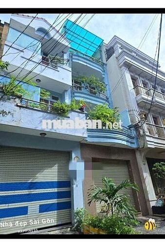 Bán nhà 4 tầng 60m2 khu phân lô Vip Hồ Đắc Di, Tây Thạnh, Tân Phú. 8tỉ