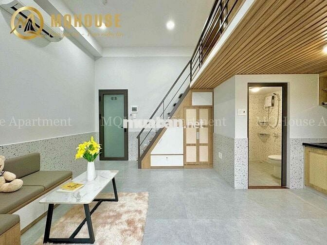 🍈CHO THUÊ CĂN HỘ GÁC CAO - BAN CÔNG THOÁNG - GẦN BÃI OTO