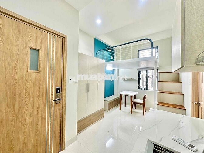 Khai Trương CHDV gác mới 100% gần UEH Huflit thang máy