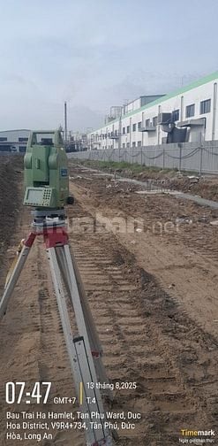 Tuyển phụ đo đạc tại công trình