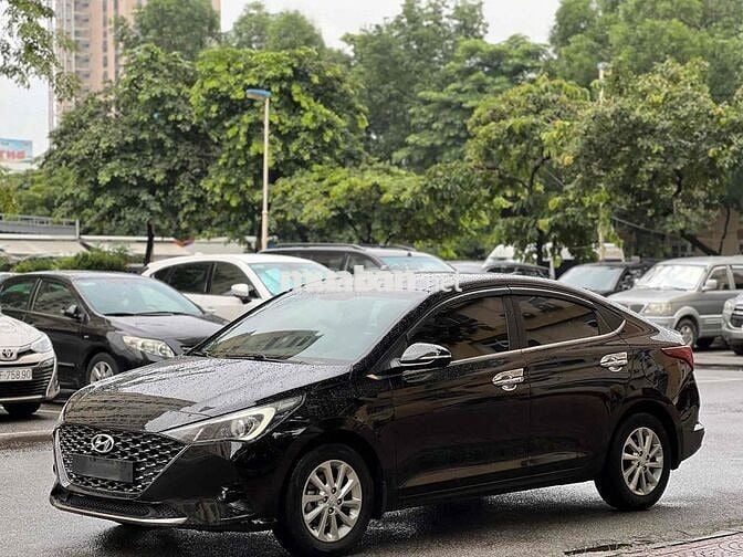 Hyundai Accent 1.4AT sx 2022 màu đen xe đẹp