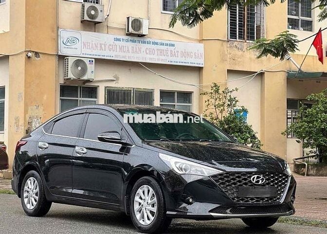 Hyundai Accent 1.4AT sx 2022 màu đen xe đẹp
