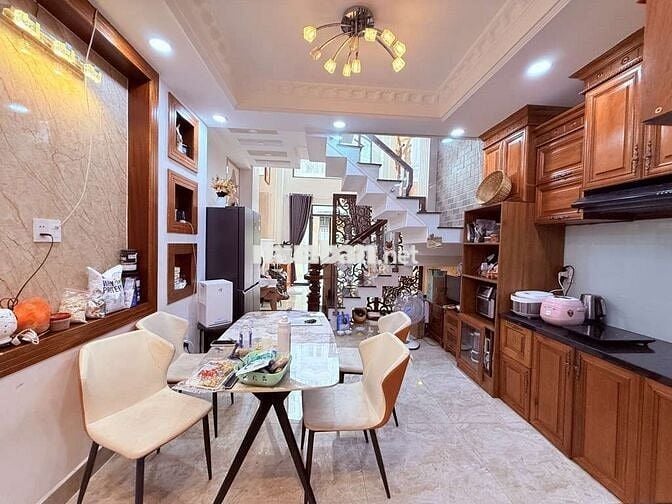 NHÀ MỚI 5 TẦNG,53M²,HXH,KHU PHÂN LÔ ĐỒNG BỘ,LÊ ĐỨC THỌ GÒ VẤP,HƠN 7TỶ