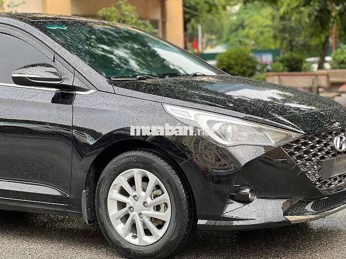 Hyundai Accent 1.4AT sx 2022 màu đen xe đẹp