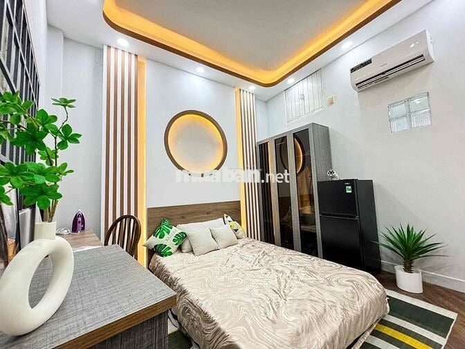 🌈🌈Căn Hộ Mới 1PN Tách Bếp , Cửa Sổ Trời Thoáng, Trống Sẵn Ở liền Được