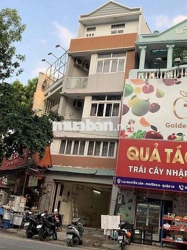 NHÀ NGANG 5,5m mặt tiền đường P6-Q10