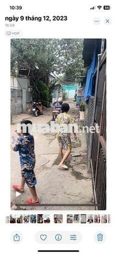 nhà mặt tiền hẻm xe tải DT 25m2