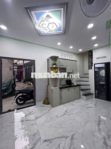 Bán nhà Hẻm 3m, Nhà mới ở ngay 3 tầng 2PN, như hình, 40m2 dtsd