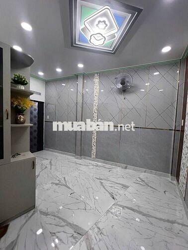 Bán nhà Hẻm 3m, Nhà mới ở ngay 3 tầng 2PN, như hình, 40m2 dtsd