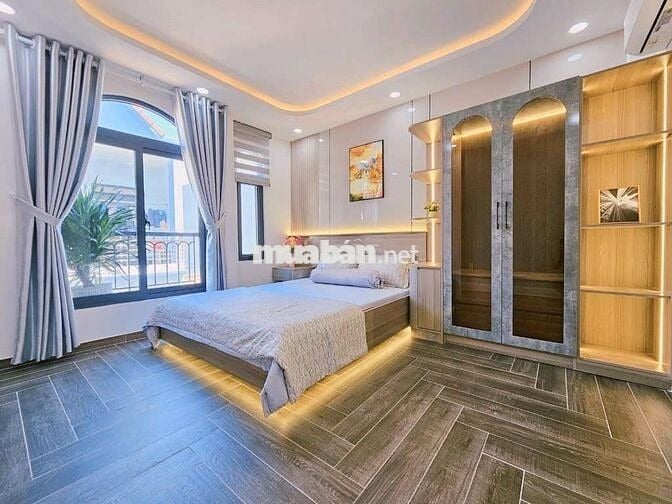 BÁN NHÀ ĐẸP HẺM XE HƠI,41M², TRỆT 3 LẦU ST,FULL NT, NGUYỄN VĂN KHỐI