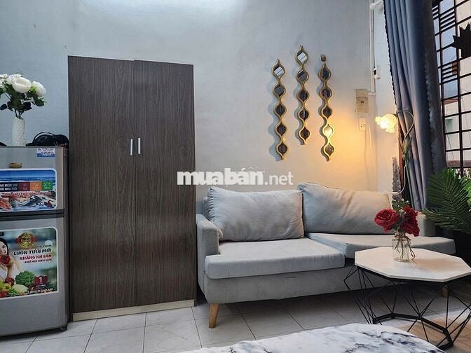 Thuê Căn Hộ 1PN Ban Công Xô Viết Nghệ Tĩnh Gần Bến Xe Miền Đông