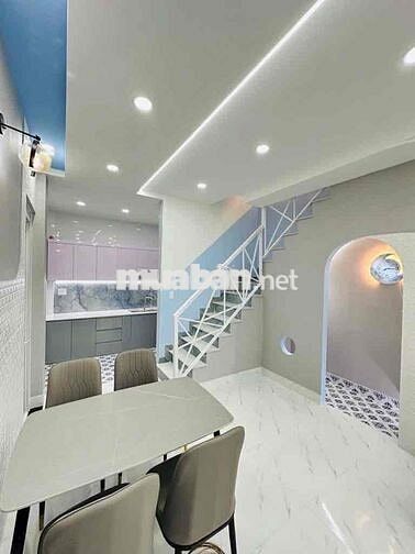 Nhà Đẹp 3 Tầng — Gần Lê Văn Quới Hương Lộ 2 ( 4m x 12m) Hướng Bắc