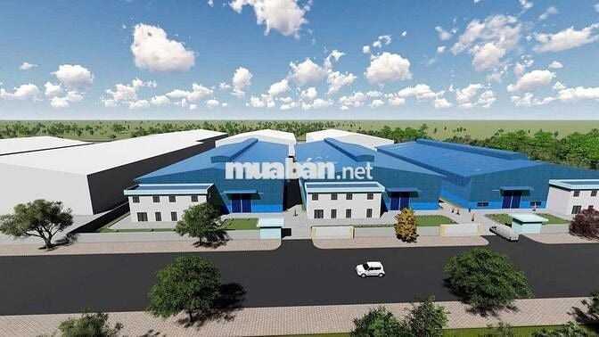 Cho thuê kho xưởng mới xây dựng 3.000m² – 9.000m², KCN Đức Hòa,Long An