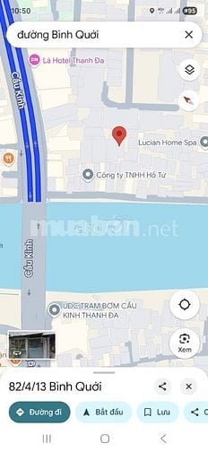 Nhà biệt thự, góc 3MT + 513m2 đất, khu BT Thanh Đa, P27, Bình Thạnh