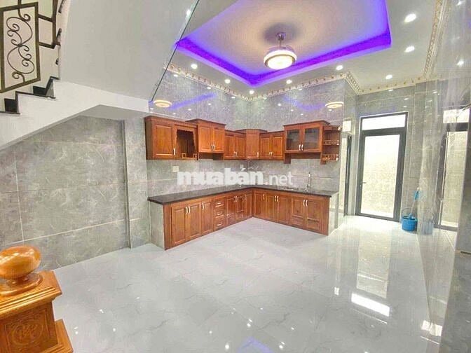 Nhà Mới 100% , Có Nội Thất - hẻm Đường Bình Trị Đông - Bình Tân
