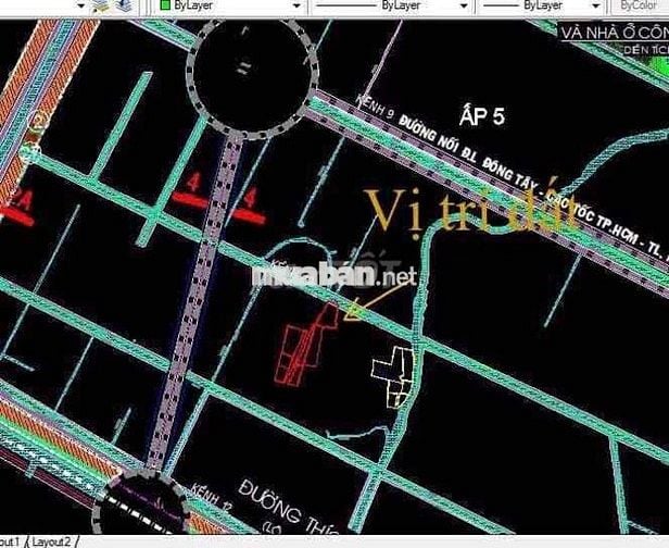 2000m2 MT Kênh 10 Lê Minh Xuân Gần Vành Đai 3